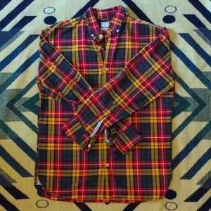 Bonobos Harvest Black Watch Casual Button Down Shirt